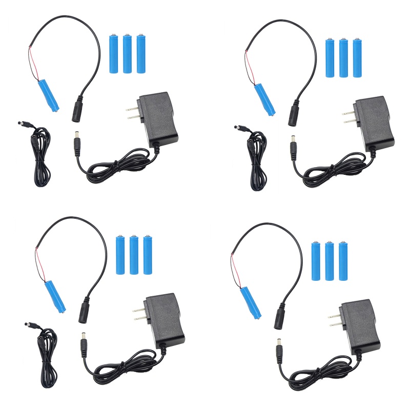 Bộ 4 Pin AAA LR3 AM4 Có Thể Tái Sử Dụng