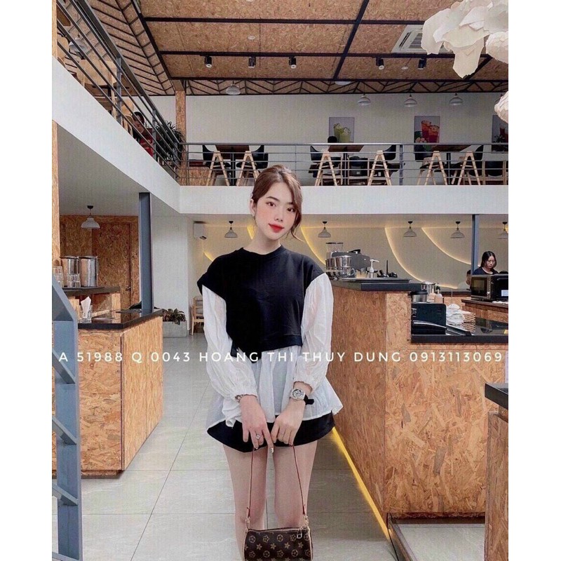 🔥Áo Kiểu BabyDoll Voan Phối Siêu Xinh🔅