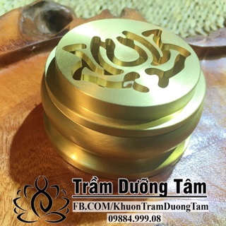 Lư đốt trầm đa năng 3 in 1 hình hoa sen - Vừa là khuôn vừa là lư - Dụng cụ đốt trầm hương, trầm bột