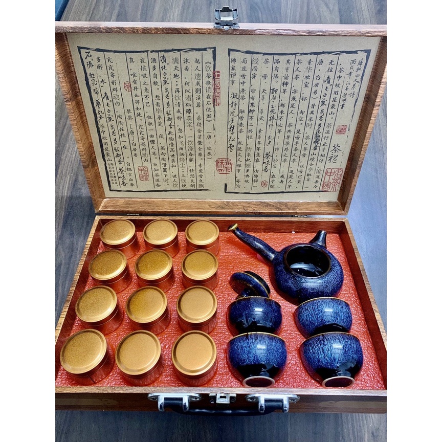 Bộ Trà Thiết Quan Âm An Khê cao cấp ngon làm quà tặng hay biếu rất ý nghĩa