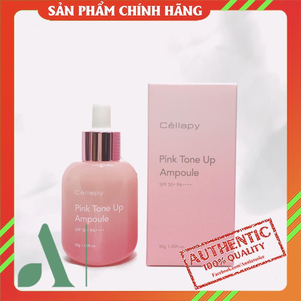 Serum dưỡng trắng hồng, nâng tone CELLAPY PINK TONE UP AMPOULE | BigBuy360 - bigbuy360.vn
