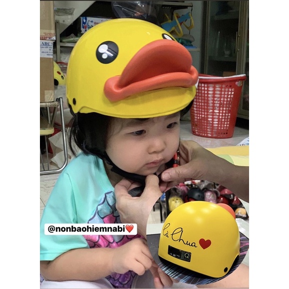 Mũ bảo hiểm cho bé siêu đáng yêu