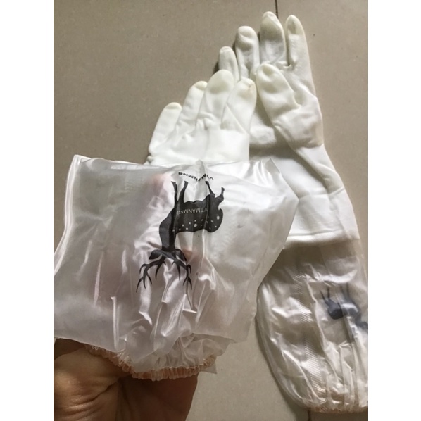 Gang tay cao su lót nỉ, gang tay hươu siêu dai lót nỉ