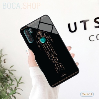 Ốp lưng Kính Vsmart Active 3 in 3D hình bài Tarot