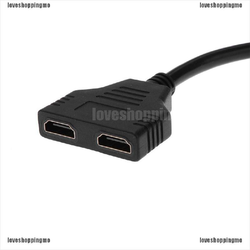 Cáp Chuyển Đổi 1080p Hdmi Sang 2female 1 Ra 2 Out