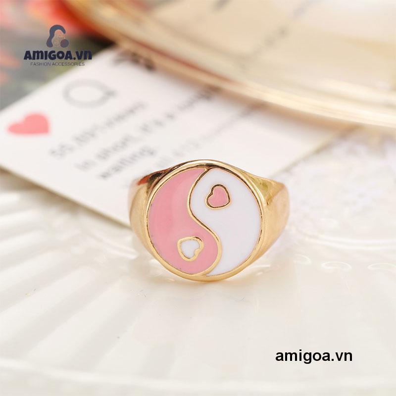 ✨✨Nhẫn Thời Trang Hình Trái Tim Nhỏ Xinh Sáng Tạo Cho Nữ