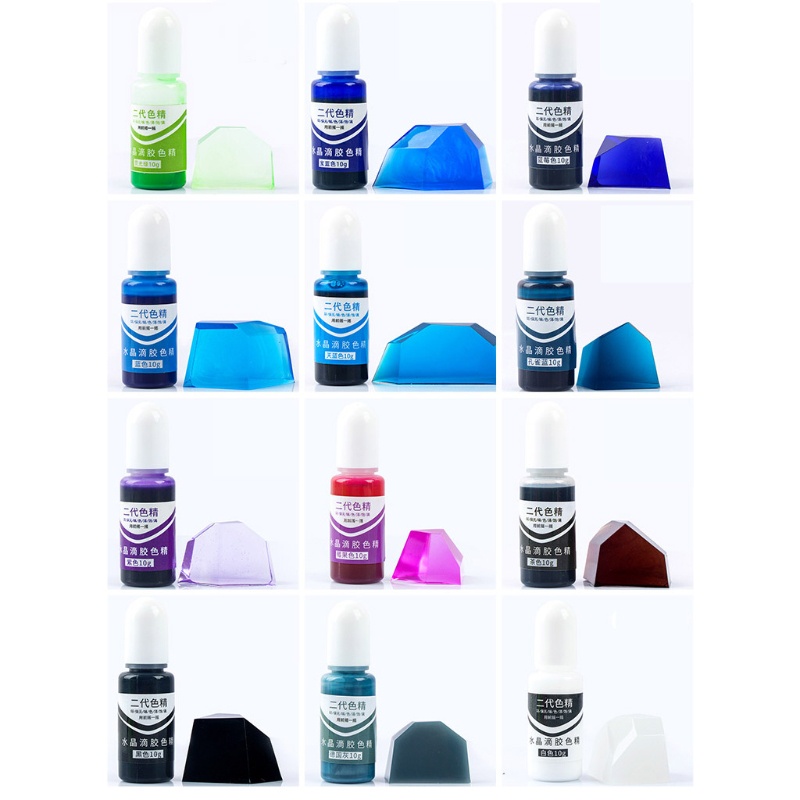 Bộ Màu Nhuộm Tóc Resin UV Resin Dạng Lỏng
