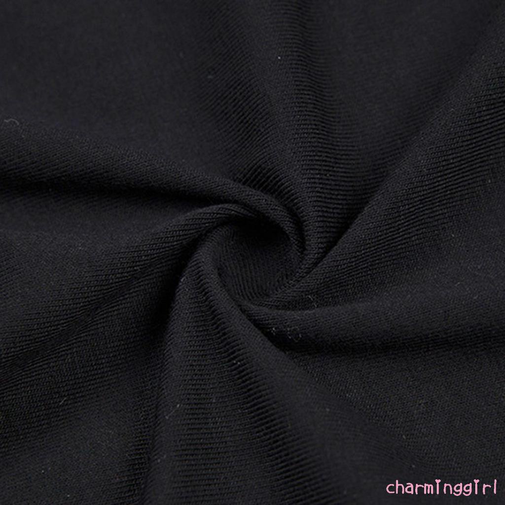 Áo thun nữ ngắn tay cổ tròn in hình hoạt hình