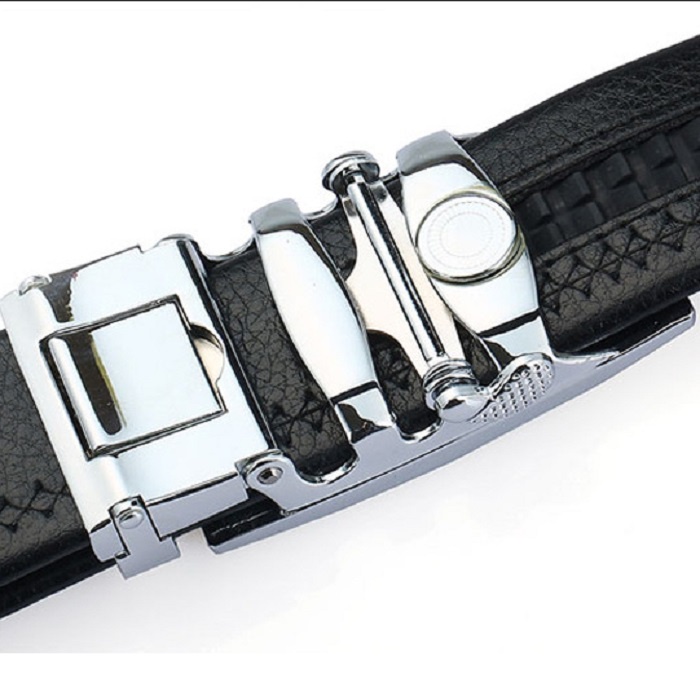 Thắt Lưng Da Nam BAELLERRY Cao Cấp Da Xịn. Dây Lưng Da Bò 100% Khóa Đúc Mạ Vàng Bạc Nam Tính Chính Hãng GC35