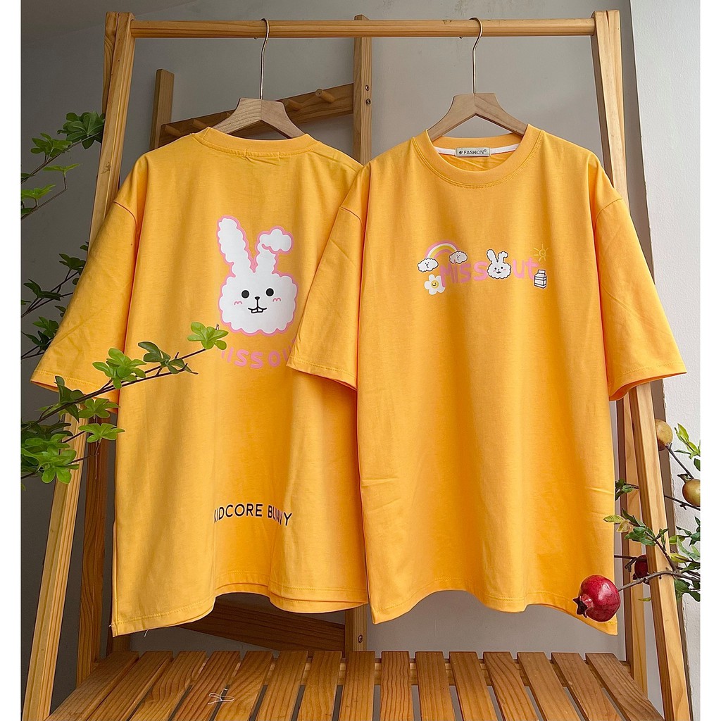 Áo Thun Tay Lỡ Ss4 MISSUOT, BASIC TEE OVERSIZE, form chuẩn - (V25)