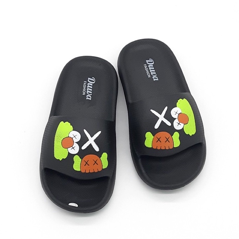 DÉP BÁNH MÌ THÔNG HƠI QUAI NGANG HOẠT HÌNH SIÊU NHẸ CAO 3CM ĐI MƯA