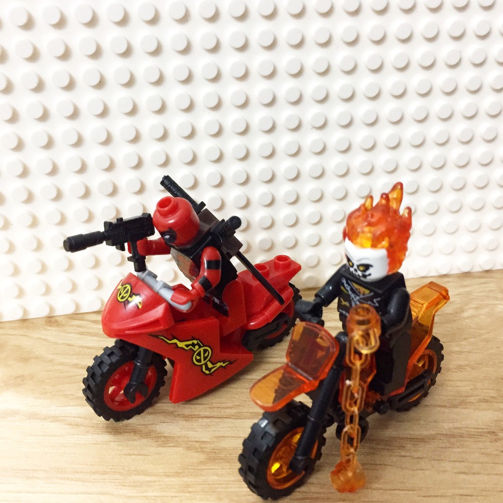 Ghost Rider Kèm Siêu Xe Cực Chất -Đồ Chơi Lắp Ráp Minifigure Và Non Lego-  Mô Hình Lắp Ghép Sáng Tạo Ma Tốc Độ- Da030 - Đồ Chơi Học Tập | Bibione.Vn