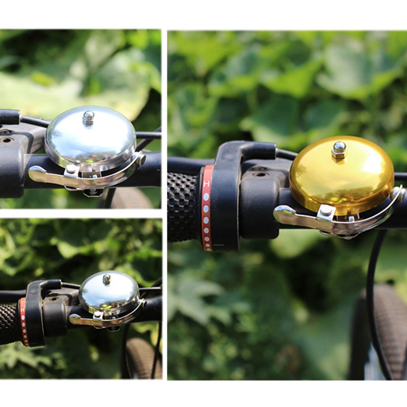 Chuông Báo Động An Toàn Bằng Hợp Kim Nhôm Siêu Nhẹ Phong Cách Vintage Cho Xe Đạp