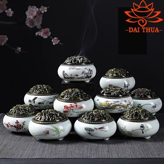 💥💥💥#lư_đốt_trầm_hương_phong_thủy_bằng_gốm_tráng_men_35k_đủ_màu_hợp_mệnh 💥💥💥