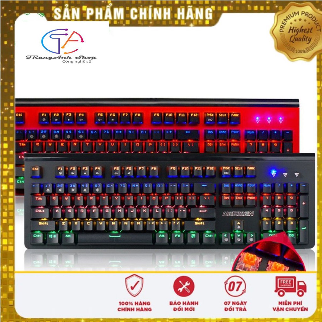 [ FREE SHIP ] Bàn phím cơ có dây Gaming Newmen GM510 - Hàng Chính Hãng