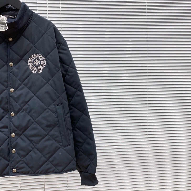 Áo khoác bông cho nam và nữ logo thương hiệu thời trang Chrome Hearts 2021 cao cấp