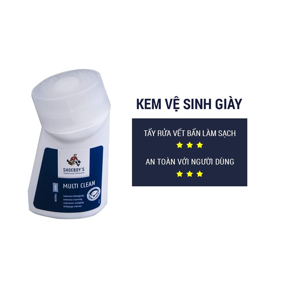 Kem vệ sinh giày SHOEBOY'S (MC-01)75ml