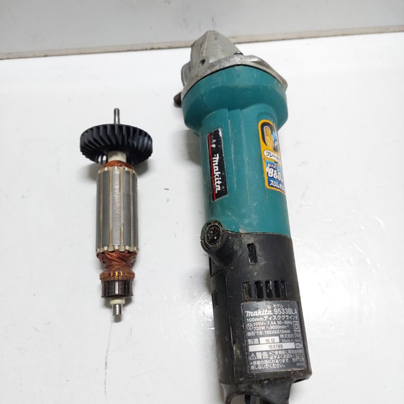RUỘT MÁY MÀI MAKITA 9533 ĐIỆN 100V