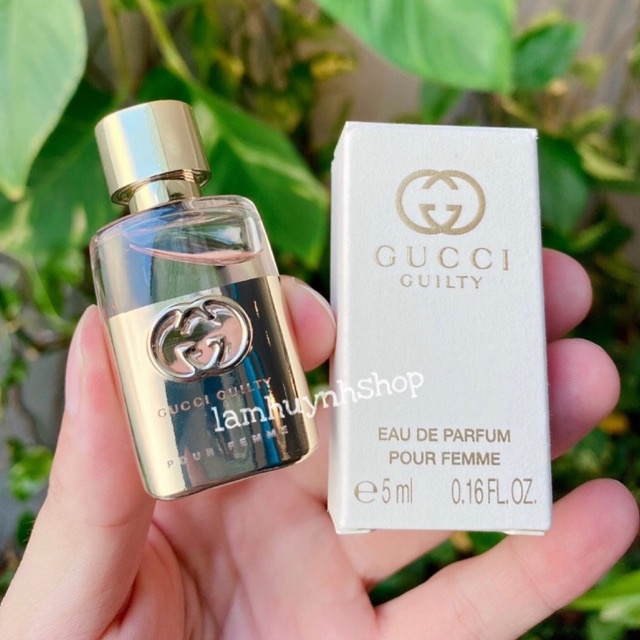Nước hoa mini GUCCI GUILTY POUR FEMME Edt - Edp - Intense 5ml