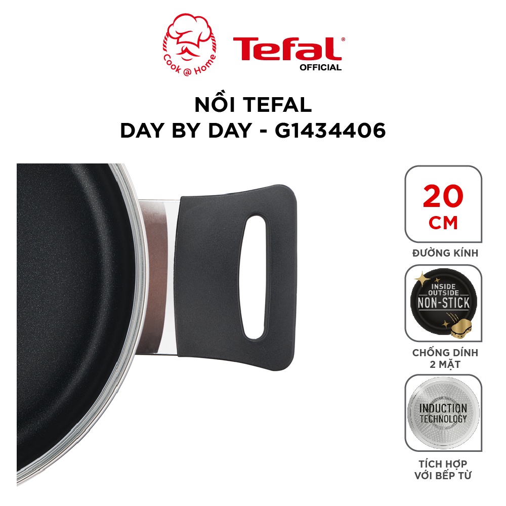 Nồi chống dính Tefal Day By Day 20cm G1434406