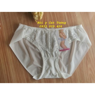 quần lót nữ thun lạnh phối ren  (giao màu Ngẫu Nhiên)