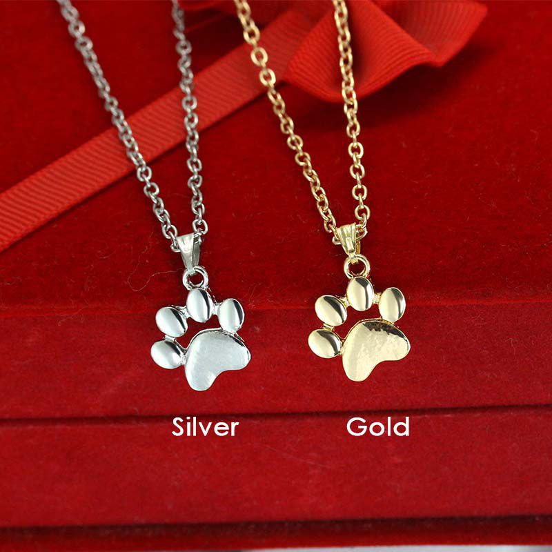Dây chuyền mặt hình móng vuốt mèo đơn giản cho nữ