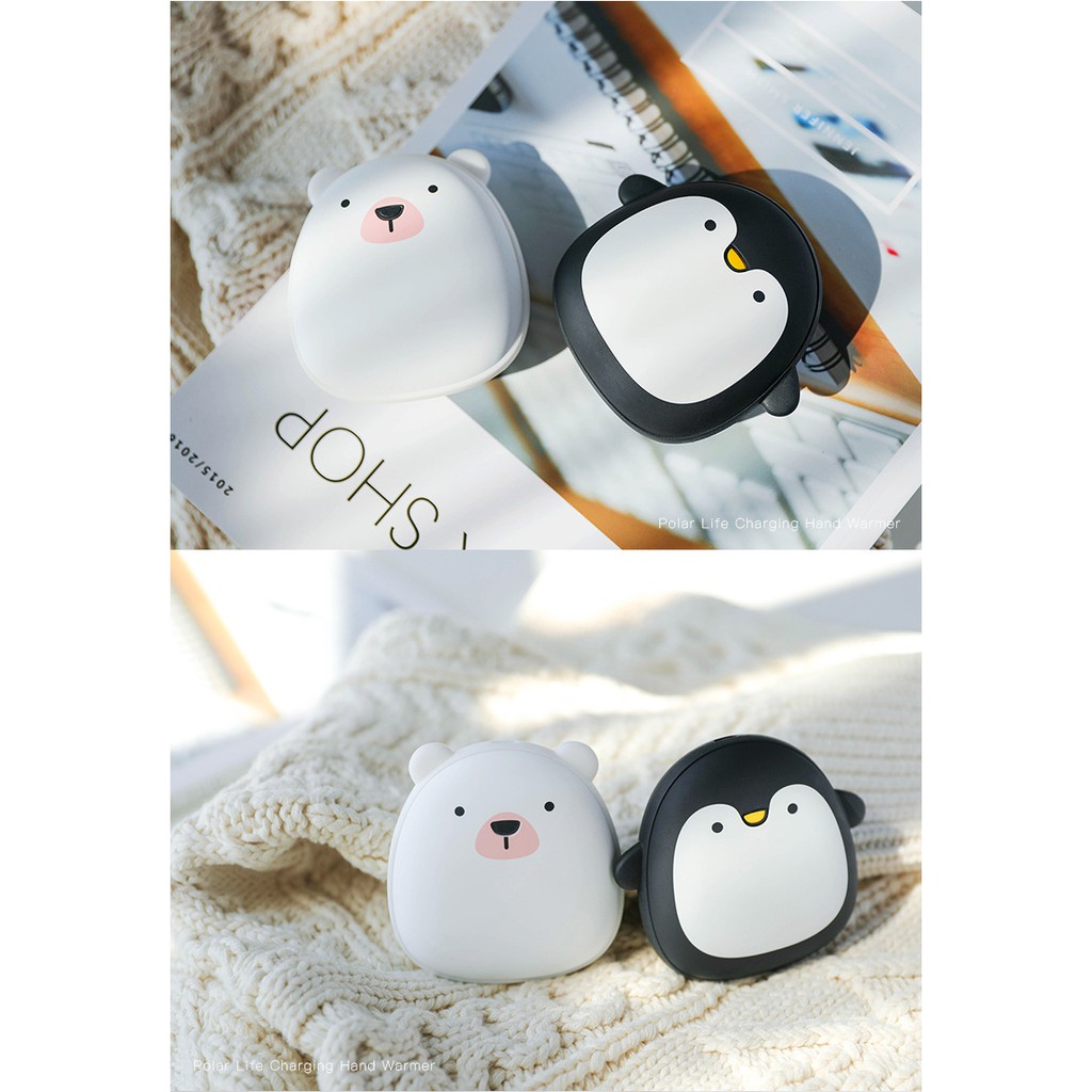 Máy sưởi ấm tay mini cầm tay hình thú siêu dễ thương