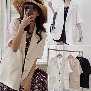 Áo blazer cộc tay 2 khuy Friday