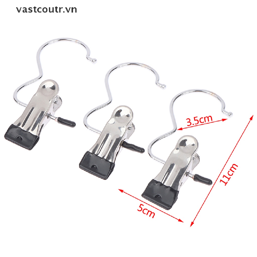 Set 5 Móc Treo Đồ Có Kẹp Tiện Dụng