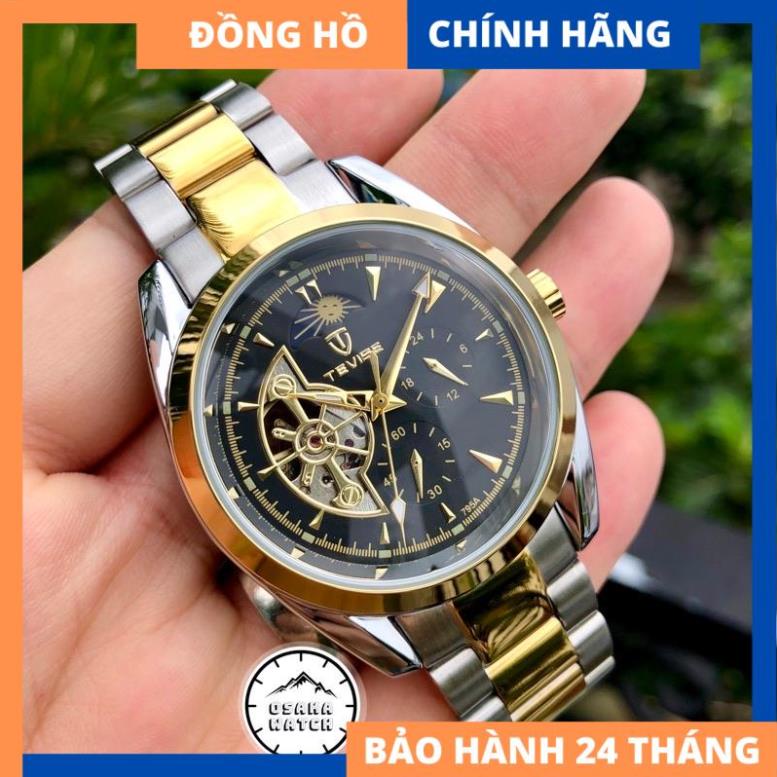 Đồng Hồ Nam Cơ Tự Động TEVISE 795A Nhiều Màu Thép Không Rỉ Đúc Đặc Cao Cấp [HÀNG CHÍNH HÃNG]