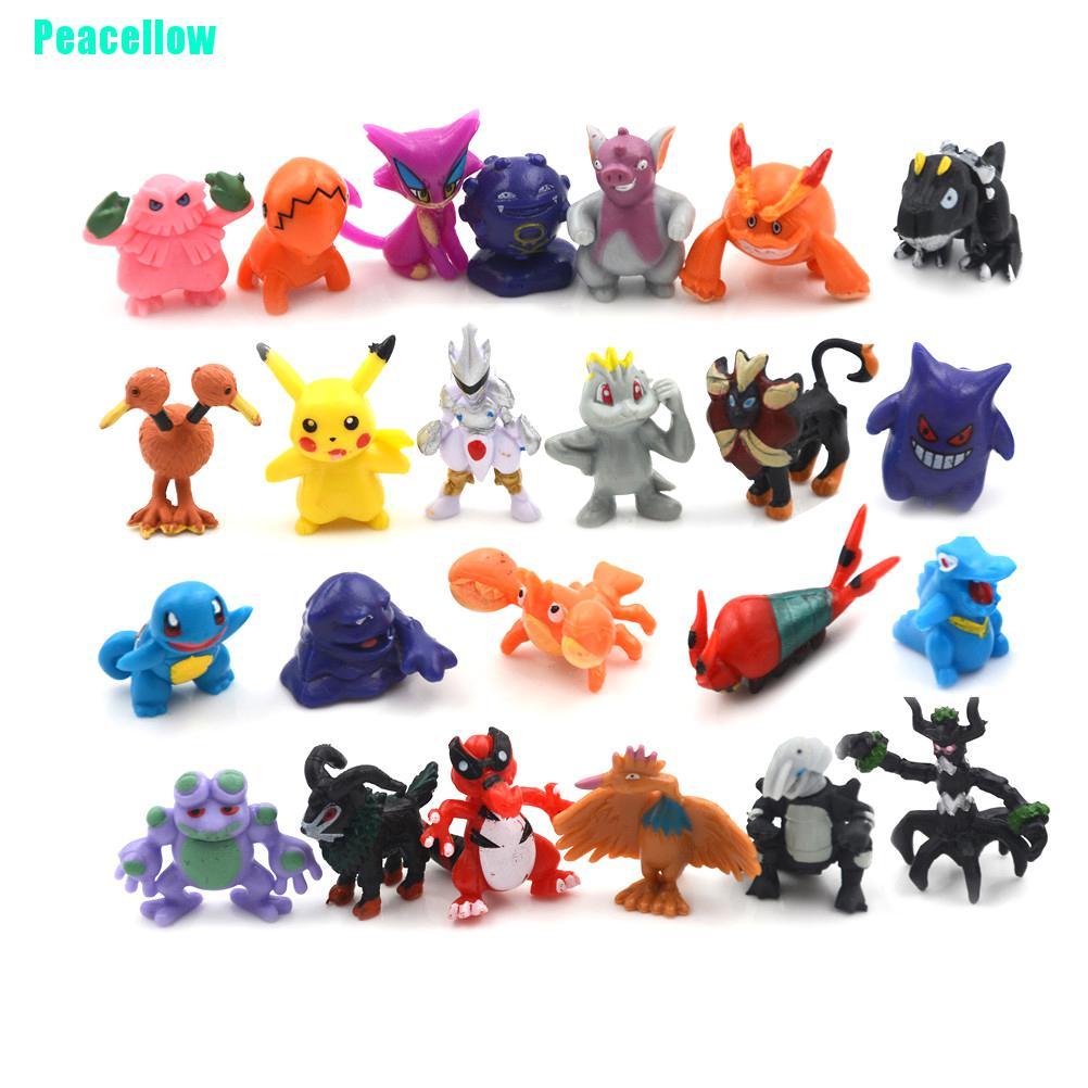 NEW Bộ 12 Tượng Pokemon Mini