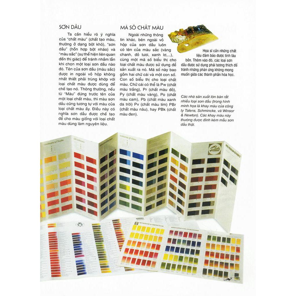 Sách Học Vẽ Tranh Sơn Dầu