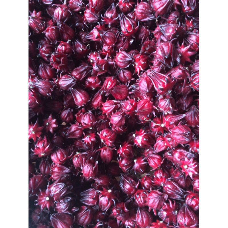 Hoa Atiso đỏ / Hoa bụp giấm tươi, nguyên hạt 500gr
