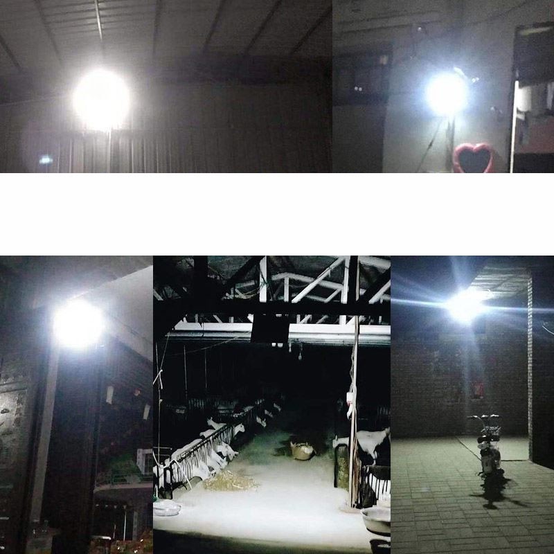 Đèn Led Pha Ngoài Trời Chống Nước Đèn Năng Lượng Mặt Trời Siêu Sáng Siêu Bền