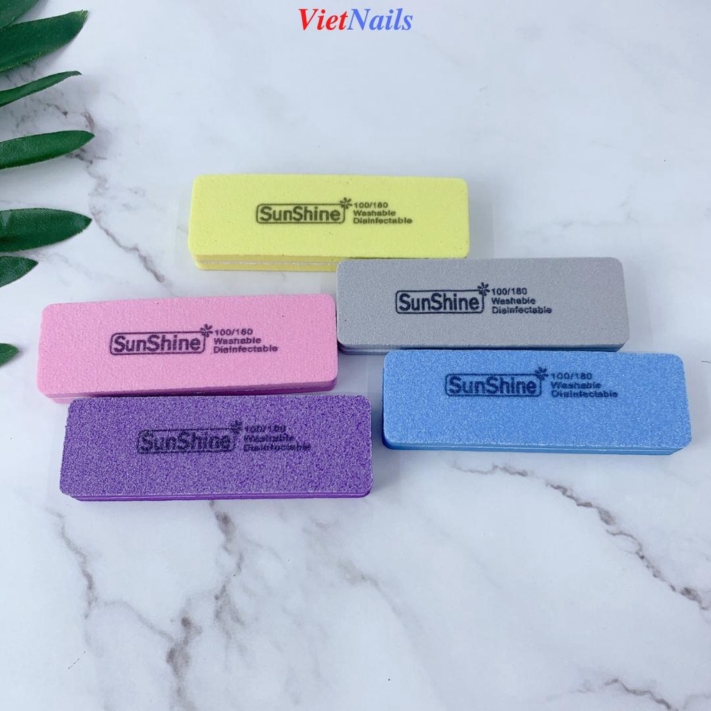 Phao Mài Móng Tay SunShine Loại Nhỏ Nhiều Màu Sắc