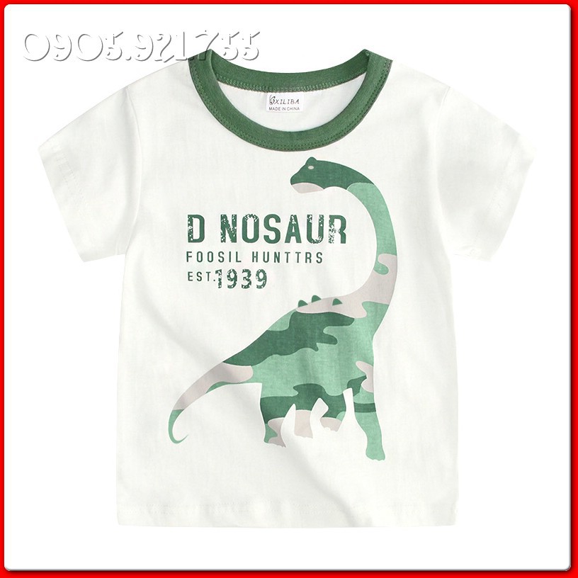 [SALE] AT17⚡Size90-130⚡Áo thun cho bé, hiệu Xiliba ngắn tay, cotton 100%⚡HÀNG QUẢNG CHÂU CAO CẤP - QUẦN ÁO TRẺ EM⚡ | BigBuy360 - bigbuy360.vn