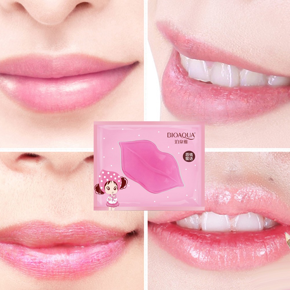 [Hàng mới về] Mặt nạ môi collagen hỗ trợ chống lão hóa tẩy da chết dưỡng ẩm độc đáo | BigBuy360 - bigbuy360.vn