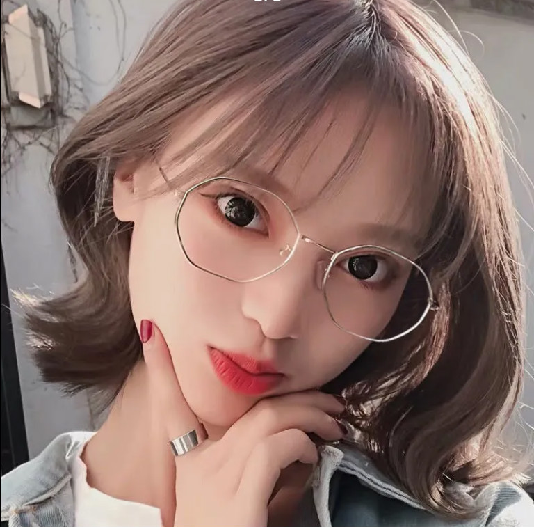 Mắt Kính Gọng Đa Giác Chống Ánh Sáng Xanh Thời Trang | BigBuy360 - bigbuy360.vn