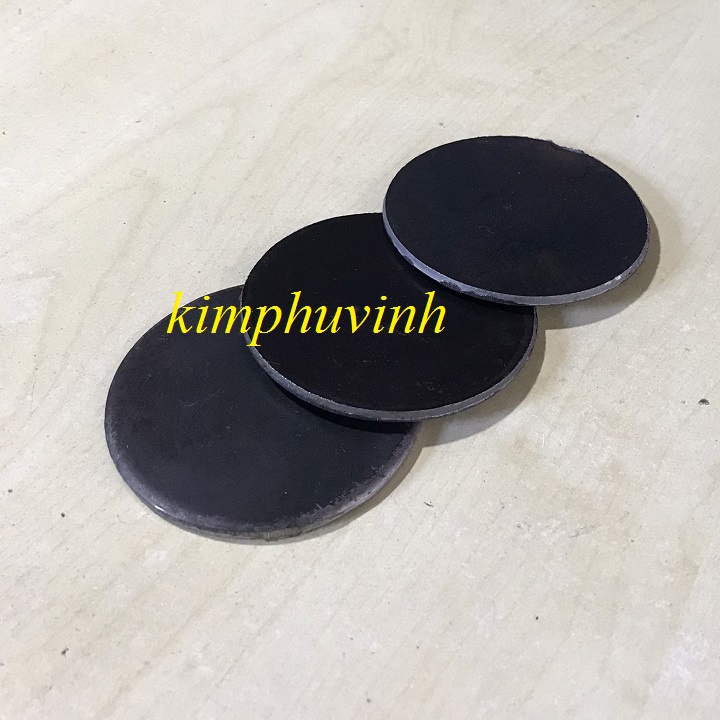 02 CÁI - Phi 60mm BẢN MÃ TRÒN 6P - BẢN MÃ ĐẦU CỘT 60mm