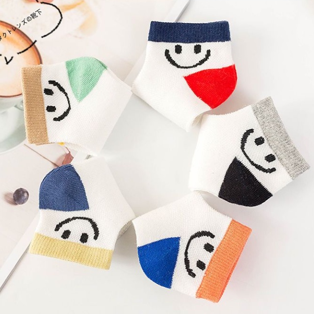 Vớ Cotton Nguyên Chất Mỏng Thoáng Khí Phong Cách Mới Cho Bé