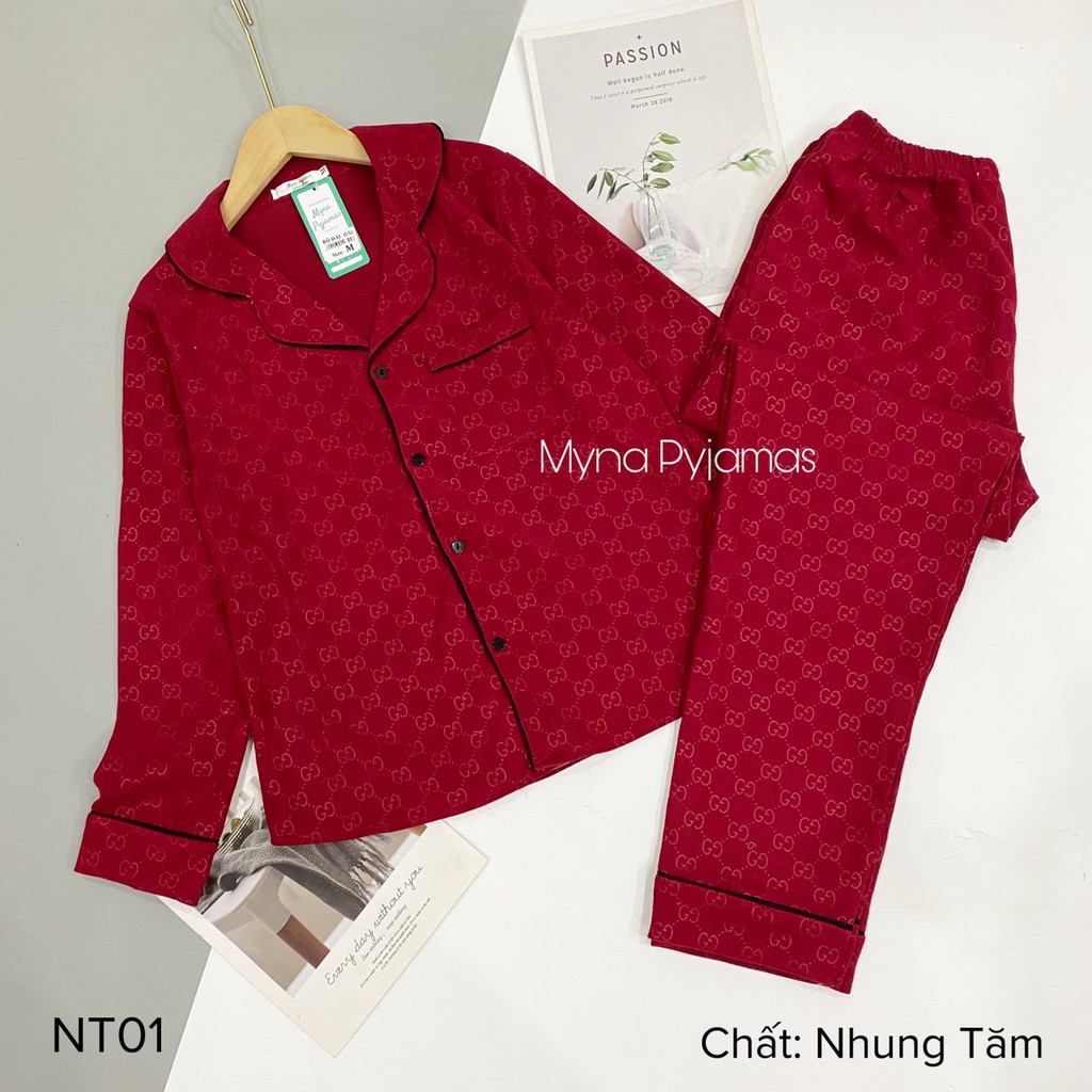 Bộ tay dài chất nhung tăm dày dặn, hàng có size , ảnh chụp thật