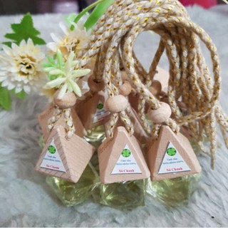 [BST] 10 chai tinh dầu treo xe ( 3 hoa ly, 2 hoa hồng, 3 quế, 2 sả chanh)