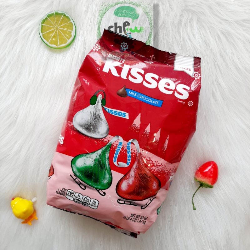 Socola Hershey's Kisses đỏ 1.47kg