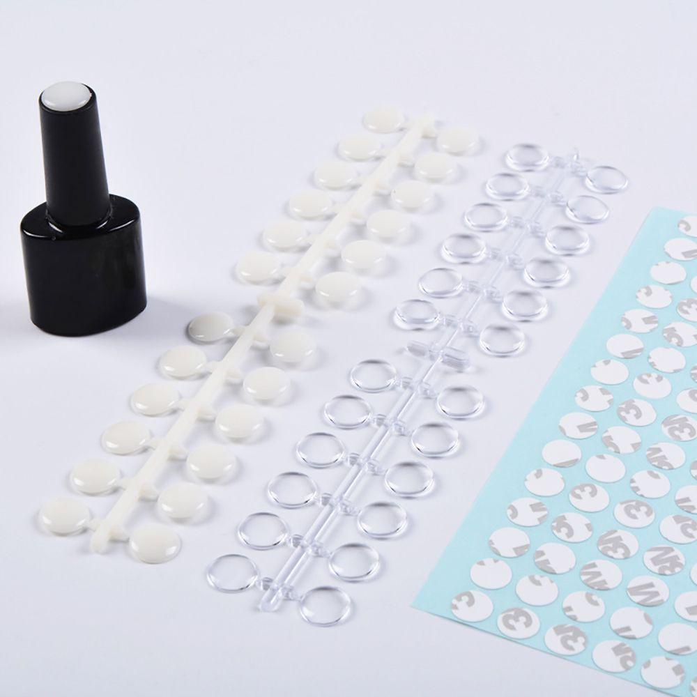 Kệ Để Móng Tay Giả Bằng Nhựa Mặt Phẳng Tiện Lợi Dành Cho Luyện Tập Trang Trí Móng Tay