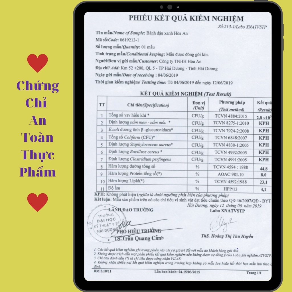 Bánh Đậu Xanh Hòa An Đặc Sản Hải Dương 100g/200g/320g/450g Hàng Chính Hãng- Thơm Ngon Bổ Dưỡng