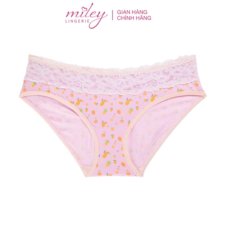 Quần Lót Thun Lạnh Họa Tiết Lưng Ren Lớn Miley Lingerie FMP-74 | BigBuy360 - bigbuy360.vn