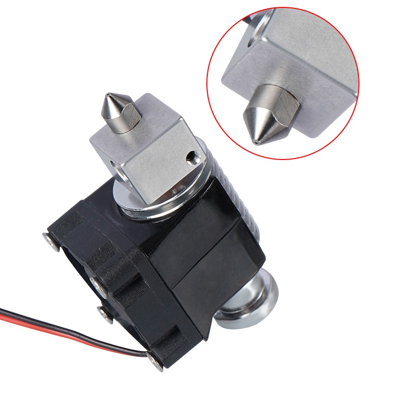 Đầu Phun MK8 Bằng Titan (TC4 - Titanium )