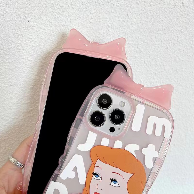 Ốp Điện Thoại TPU Mềm In Hình Công Chúa Hoạt Hình Cho iPhone13 / 13Pro /13Promax /12 /12Pro /12Promax /11 /11Promax /XS max / XR /X