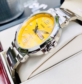 Đồng hồ nam dây thép không gỉ Casio - MTP-E119D