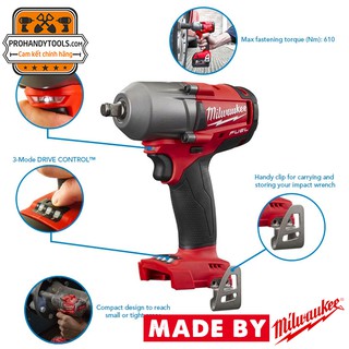 MÁY BẮT VÍT MILWAUKEE M18 FMTIW12